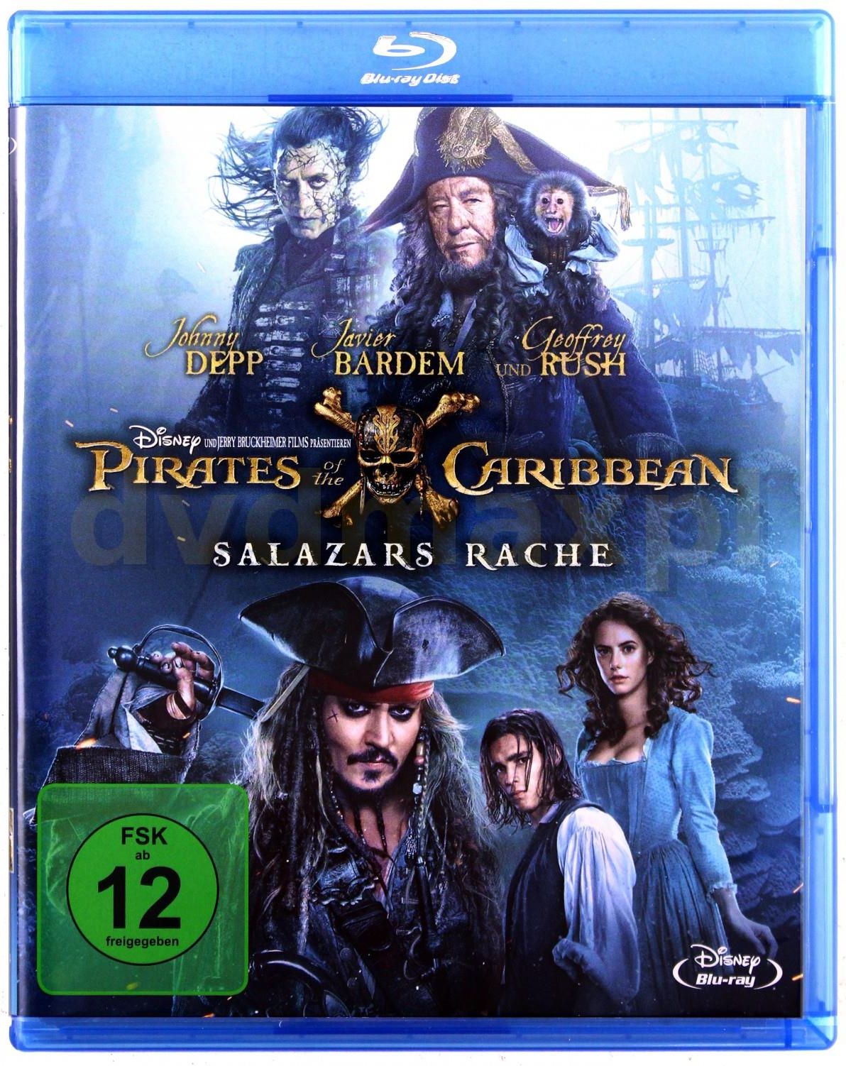 Pirates of the Caribbean: Dead Men Tell No Tales (Piraci z Karaibów: Zemsta  Salazara) (Disney) [Blu-Ray]