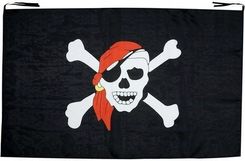 Zdjęcie FLAGA PIRATA PIRACKA PIRAT DEKORACJA KARNAWAŁ - Brzeg