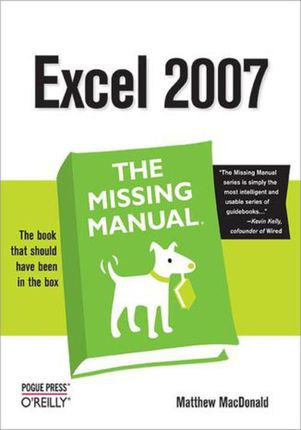 Excel 2007: The Missing Manual (e-book)