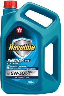 Texaco Havoline Energy Ms 5W30 4L 5W-30 4 L