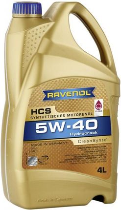 Ravenol Hcs 5W40 Cleansynto 4L