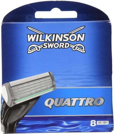 Wilkinson Sword Systemen Quattro Wymienne ostrza do maszynek 8 sztuk