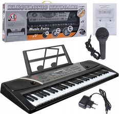 Duże Organy Keyboard Pianino Do Nauki 61 Mikrofon