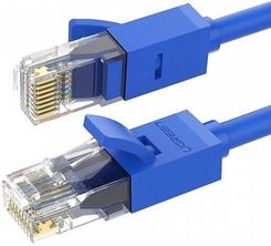 Zdjęcie UGREEN KABEL SIECIOWY UGREEN ETHERNET RJ45, CAT.6, UTP, 5M (NIEBIESKI)  (58946) - Bieżuń