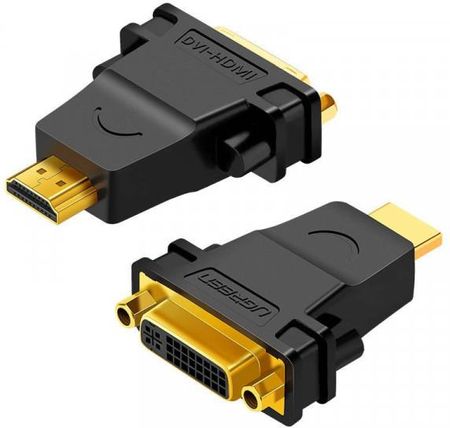 UGREEN ADAPTER HDMI - DVI UGREEN 20123 (CZARNY)  (60206)