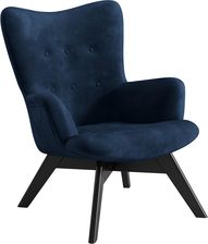 Zdjęcie Dolmar Fotel Safin Czarny 2924 Granatowy Gr. Ii - Ustroń