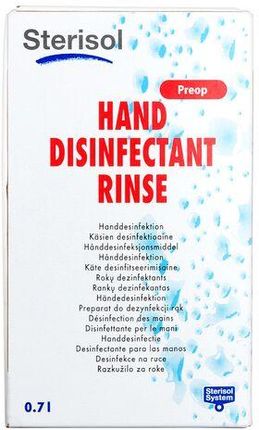 Płyn do dezynfekcji rąk Sterisol Preop w jednorazowym worku - 700 ml
