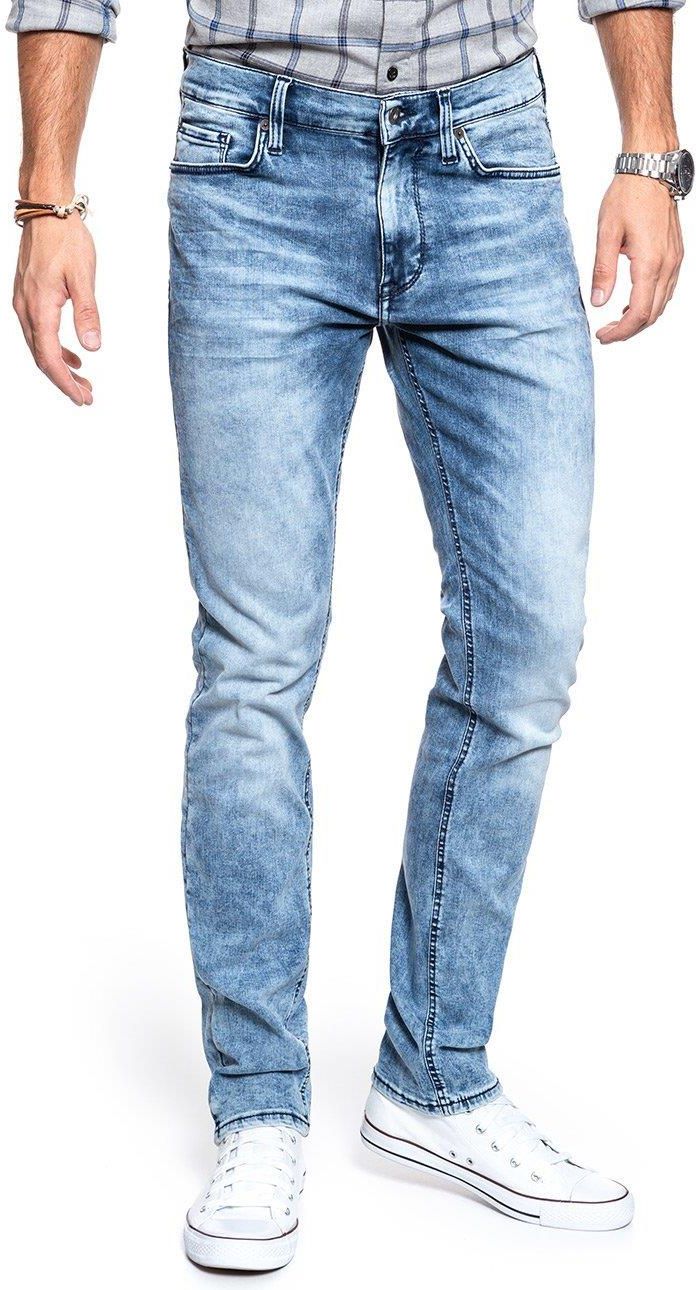 MUSTANG | Vegas Slim Fit | Jeans da uomo con gamba affusolata, L33 L34