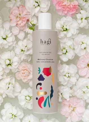 Hagi Naturalny Żel do Mycia Malinowy Chruśniak Delikatnie