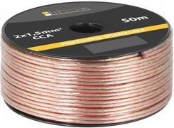 Zdjęcie LIBOX KABEL GŁOŚNIKOWY CCA 2X1,5MM LB0008-50  50M  (BX9581) - Łazy