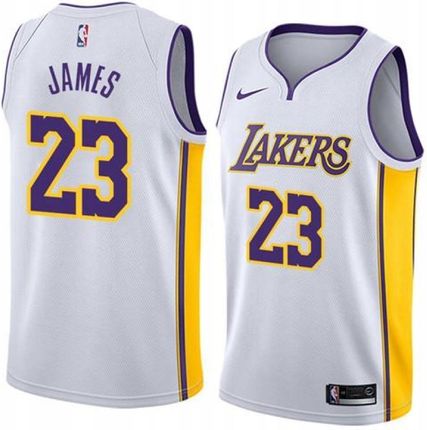 NBA Lebron James Lakers ユニフォーム ナイキ L Koszulka dla dużych dzieci Nike Dri-FIT NBA Swingman LeBron