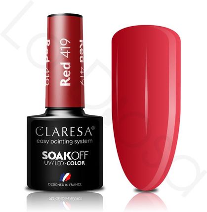 Claresa Lakier Hybrydowy Red nr 419 5 ml