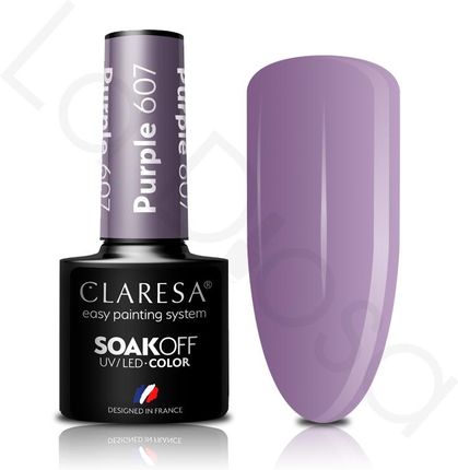 Claresa Lakier Hybrydowy Purple nr 607 5 ml