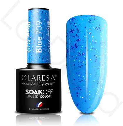 Claresa Lakier Hybrydowy Blue nr 709 5 ml