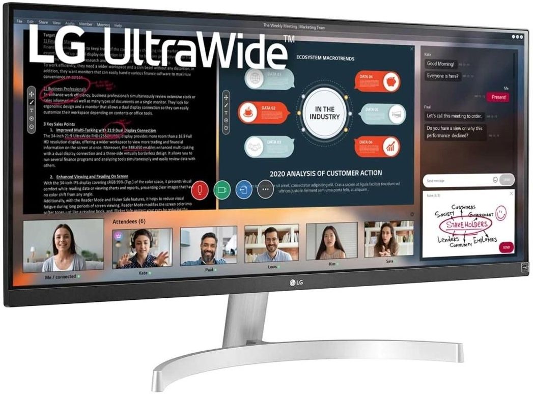 ディスプレイ・モニター本体 UltraWide Monitor 29WN600 73cm/29 29
