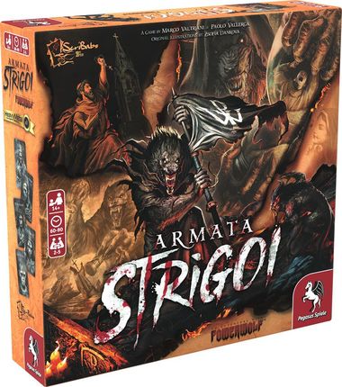 Pegasus Spiele Armata Strigoi - Das Powerwolf Brettspiel (wersja niemiecka/angielska)