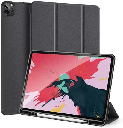 Dux Ducis Składany pokrowiec etui na tablet Domo z funkcją Smart Sleep do iPad Pro 12.9'' 2020 czarny