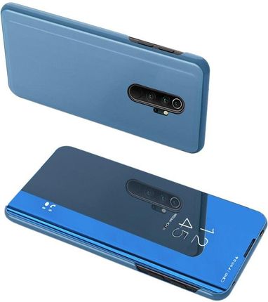 Braders Etui z klapką Clear View Case do Xiaomi Redmi Note 8 Pro niebieski