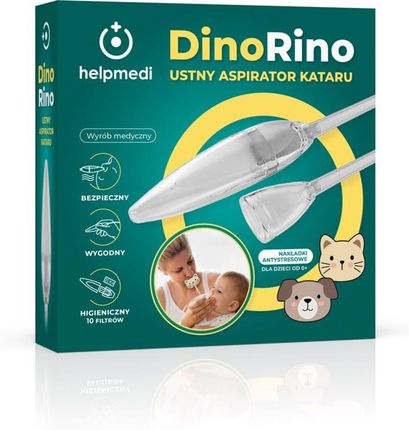Helpmedi DinoRino ustny aspirator kataru 1szt.