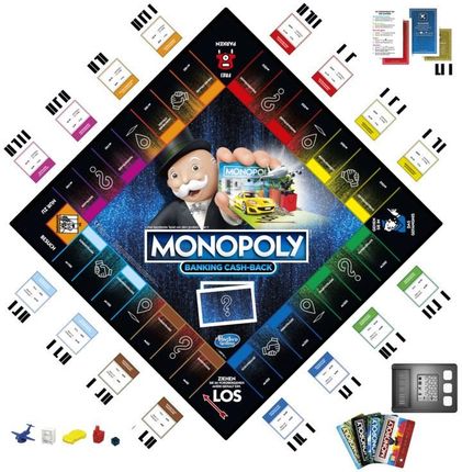 Eurotoys  HASBRO E8978 GIOCO MONOPOLY ELETTRONIC BANKING, gioco