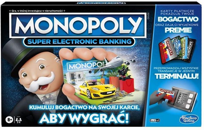 „Hasbro Monopoly“ super elektroninė bankininkystė E8978
