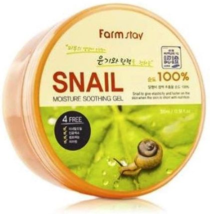 FARMSTAY koreański żel śluz ślimaka 300 ml 100%