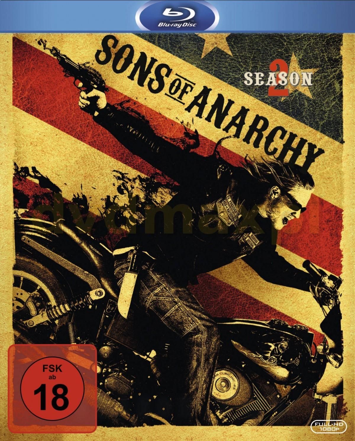 Film Blu-ray Sons Of Anarchy: Season 2 (Synowie Anarchii) [3xBlu-Ray ...