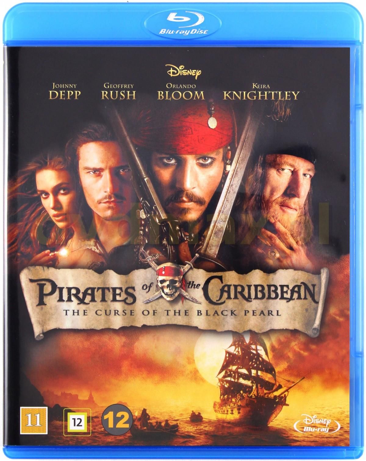 Film Blu-ray Pirates of the Caribbean: The Curse of the Black Pearl