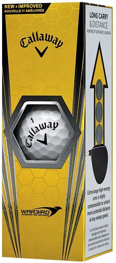 PIŁKI GOLFOWE CALLAWAY WARBIRD BIAŁE - zdjęcie 1 PIŁKI GOLFOWE CALLAWAY WARBIRD BIAŁE