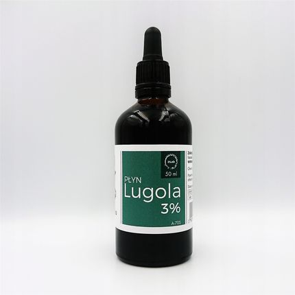 Zoke Płyn Lugola 3% 50Ml Ultraczysty. Dr Alcheo