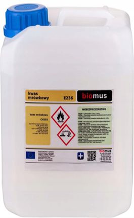 Biomus Kwas Mrówkowy 85% Ch2O2 5 L Warroza