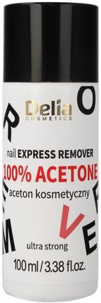 Delia Cosmetics Aceton kosmetyczny 100% ultra strong 100ml