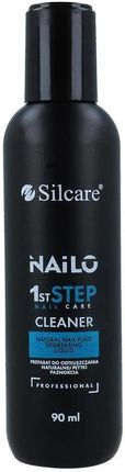 Silcare Nailo 1st step nail cleaner płyn do odtłuszczania płytki paznokcia 90ml