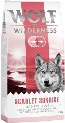 Wolf Of Wilderness 12Kg Adult Scarlet Sunrise Łosoś I Tuńczyk