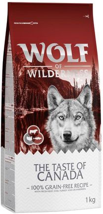 Wolf Of Wilderness Adult The Taste 1 Kg Scandinavia Mini Krokiety Renifer Łosoś Kurczak