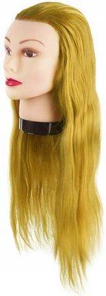 Fryzjerska Główka Treningowa Włosy Blond Long 70Cm - zdjęcie 3