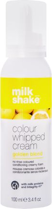 Milk Shake Colour Whipped Cream Odżywcza Pianka Koloryzująca Do Włosów Golden Blond 100 ml