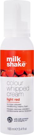 Milk Shake Colour Whipped Cream Odżywcza Pianka Koloryzująca Do Włosów Light Red 100 ml