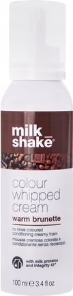 Milk Shake Colour Whipped Cream Odżywcza Pianka Koloryzująca Do Włosów Warm Brunette 100 ml
