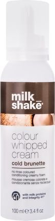 Milk Shake Colour Whipped Cream Odżywcza Pianka Koloryzująca Do Włosów Cold Brunette 100 ml