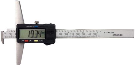 Schut głębokościomierz elektroniczny 0-150/0,01 mm z hakiem 906.309