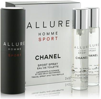 Chanel Allure Homme Sport Woda Toaletowa Twist And 60 ml 3X20 ml