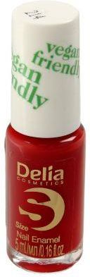 Delia  Cosmetics Vegan Friendly Emalia do paznokci Size S nr 214 Lady in Red 5ml