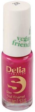 Delia  Cosmetics Vegan Friendly Emalia do paznokci Size S nr 218 Pink Promise 5ml