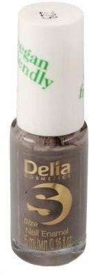 Delia  Cosmetics Vegan Friendly Emalia do paznokci Size S nr 229 MR Grey 5ml