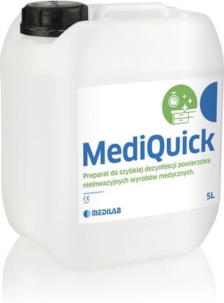 Medilab Płyn Do Dezynfekcji Powierzchni Mediquick 5 L Kanister  