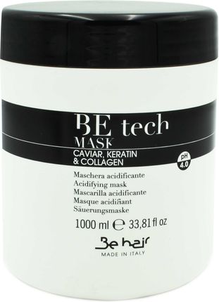 Be Hair Be tech maska wygładzająca do włosów z keratyną 1000ml