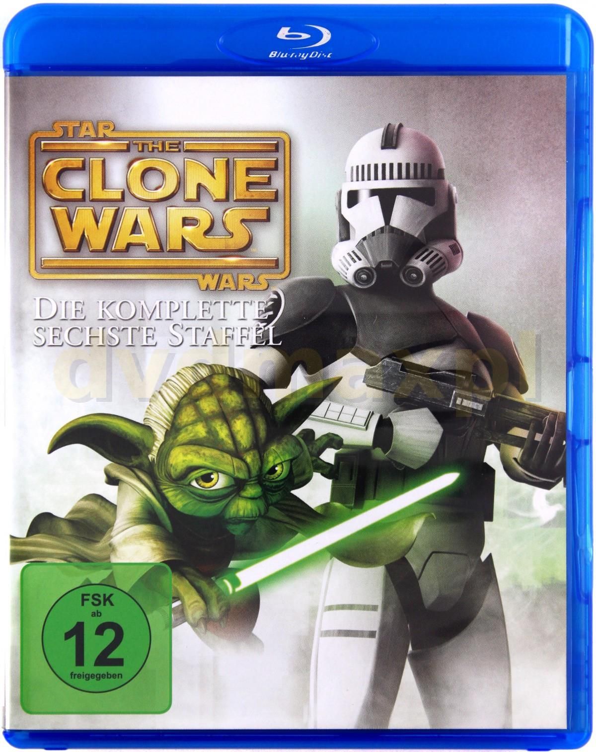 Gwiezdne Wojny Wojny Klonów Sezon 6 Film Blu-ray Star Wars: The Clone Wars Season 6 (Gwiezdne wojny: Wojny