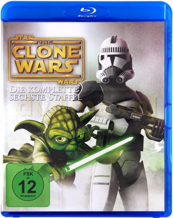 Star Wars: The Clone Wars Season 6 (Gwiezdne wojny: Wojny klonów Sezon 6) [3xBlu-Ray]