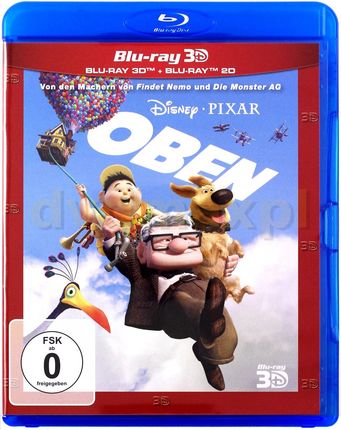 Up (Odlot) (Disney) [Blu-Ray 3D]+[Blu-Ray]
